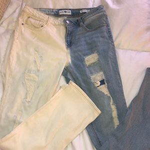 Boyfriend diy jeans